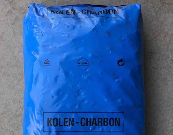 Charbon en sac