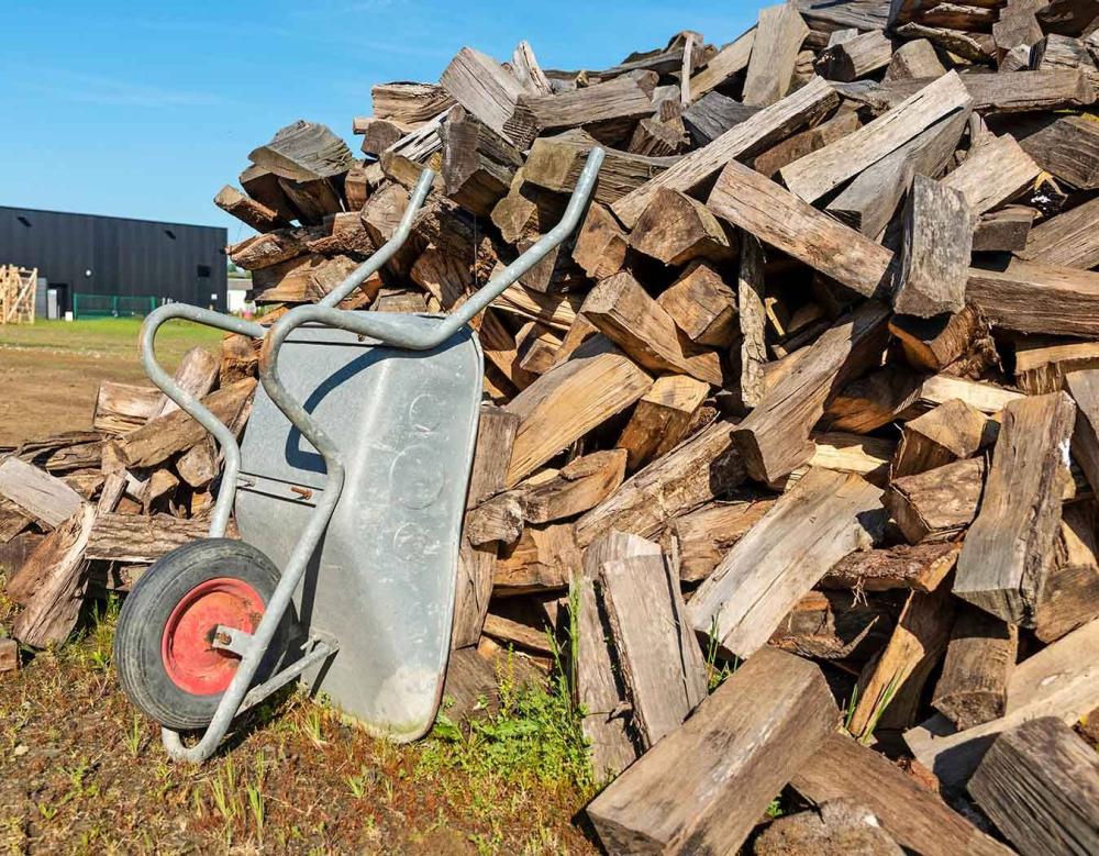 Bois vrac près de Binic